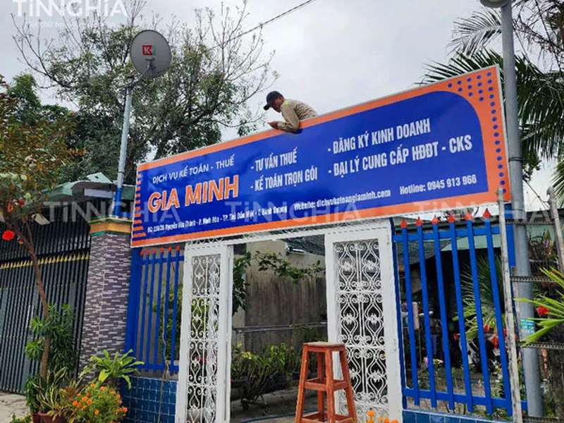 BẢNG CTY DĨ AN | THI CÔNG BIỂN HIỆU CÁC LOẠI, GIÁ CẠNH TRANH