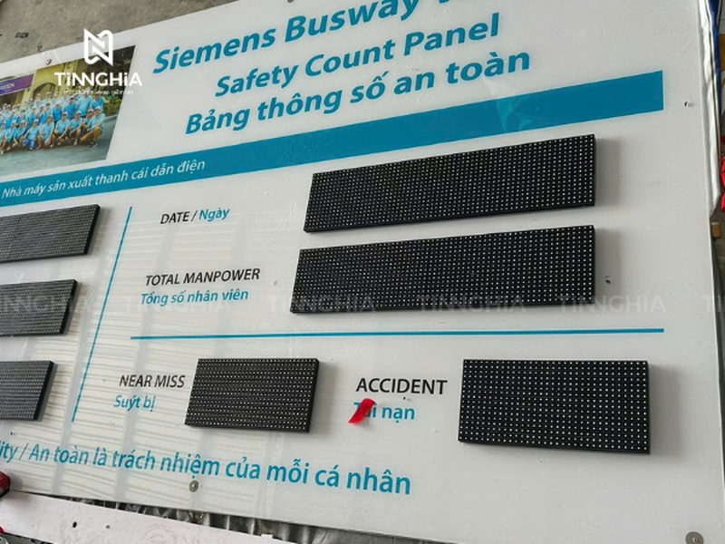 LẮP ĐẶT BẢNG AN TOÀN LAO ĐỘNG ĐÈN LED TẠI TP.HCM