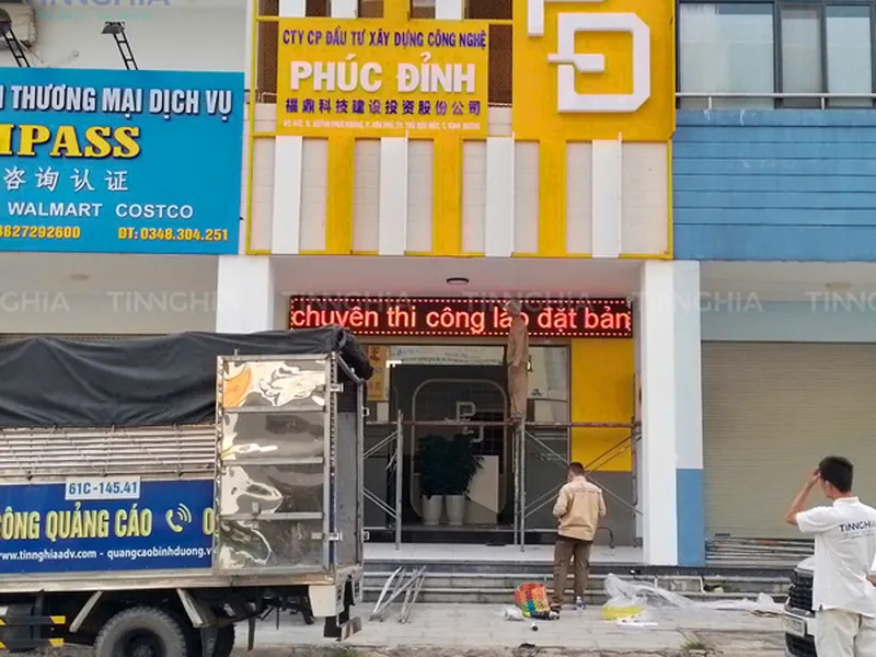 BẢNG ĐÈN LED QUẢNG CÁO THUẬN AN | BÁO GIÁ BẢNG LED MA TRẬN CHẠY CHỮ BÌNH DƯƠNG