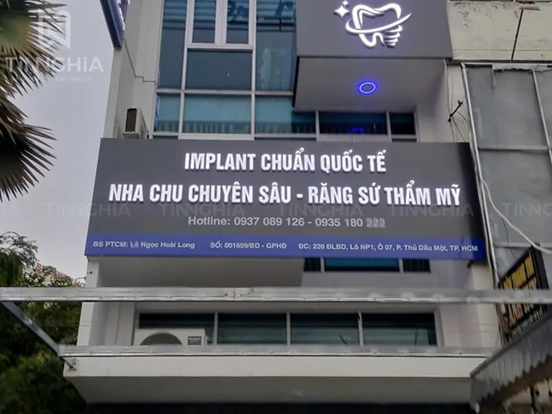 Bảng hiệu alu chữ nổi Bàu Bàng – Giải pháp quảng bá thương hiệu chuyên nghiệp