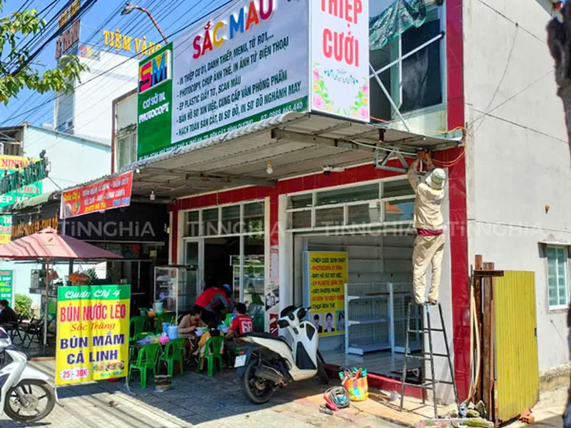 BẢNG HIỆU ALU BẾN CÁT | THI CÔNG BẢNG HIỆU ALU Ở BÌNH DƯƠNG