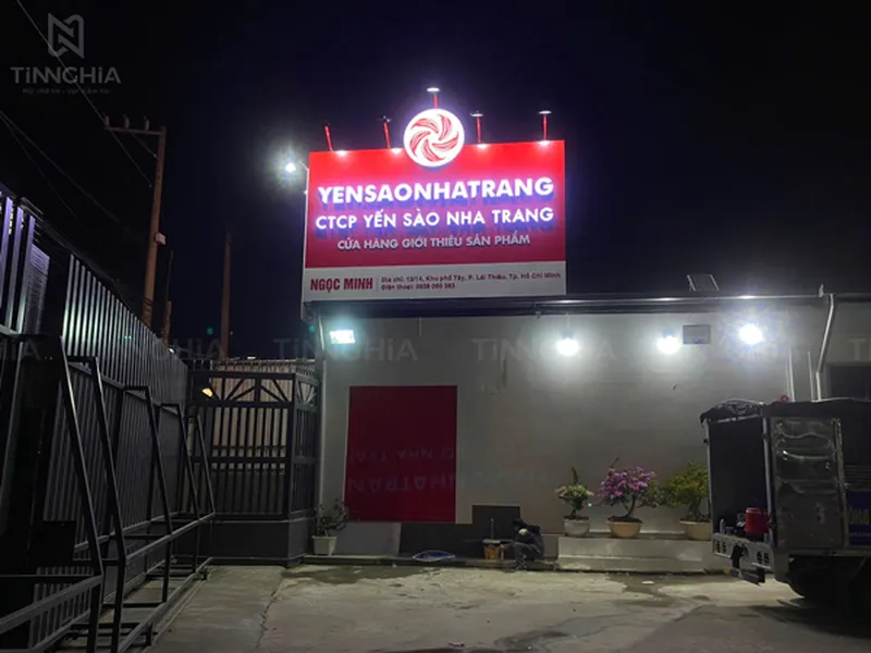 BẢNG HIỆU ALU CHỮ NỔI MICA BÌNH DƯƠNG