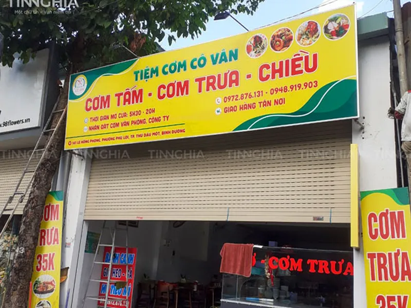LÀM BẢNG HIỆU QUẢNG CÁO TÂN UYÊN | BẢNG HIỆU TÔN KHUNG SẮT CĂNG BẠT