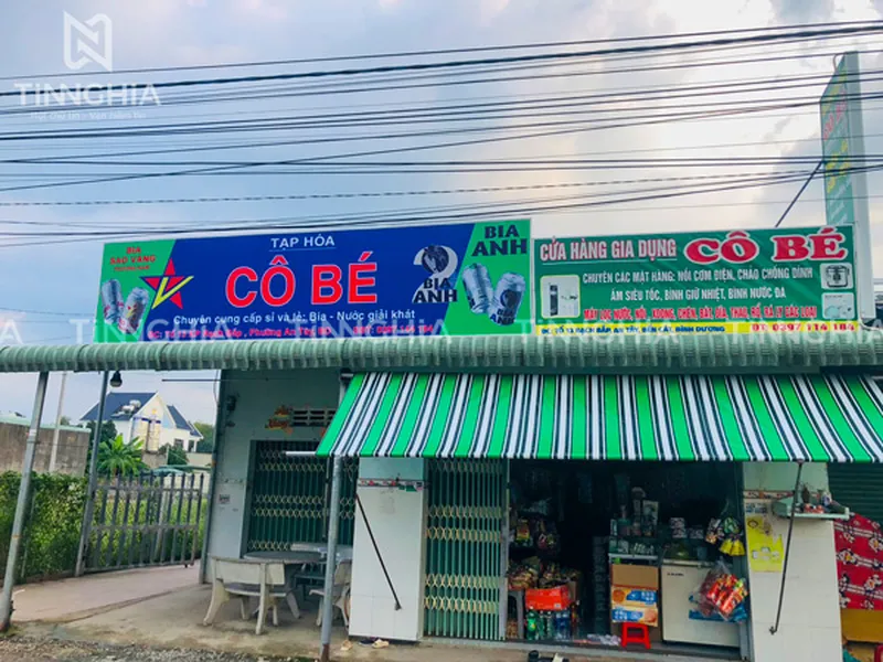 BẢNG HIỆU BẠT HIFLEX DĨ AN | IN BẠT QUẢNG CÁO BÌNH DƯƠNG