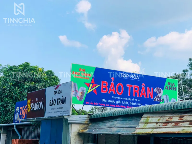 BẢNG HIỆU BẠT HIFLEX DĨ AN | IN BẠT QUẢNG CÁO BÌNH DƯƠNG