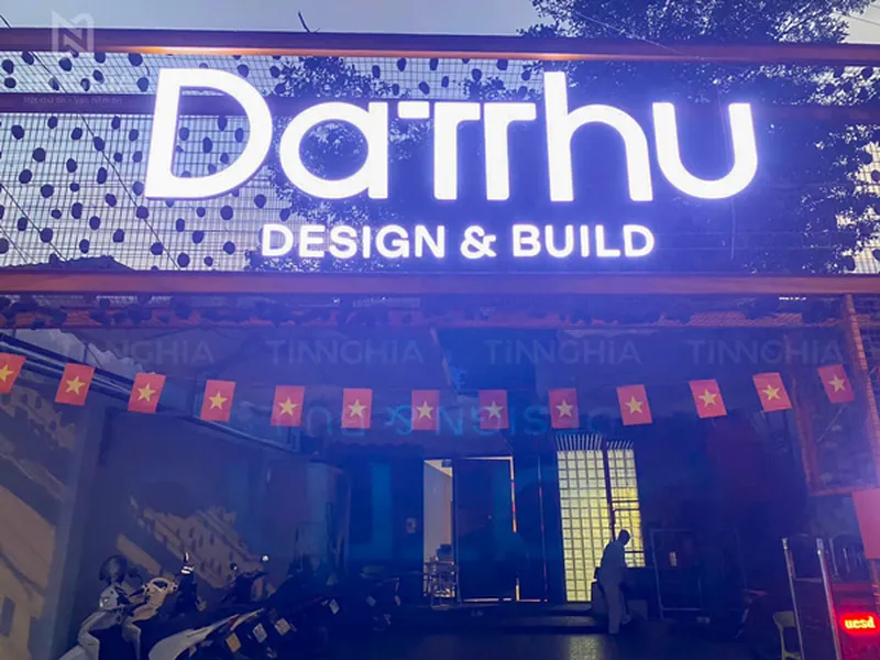 LÀM BẢNG HIỆU CHỮ ĐÈN LED BÌNH DƯƠNG