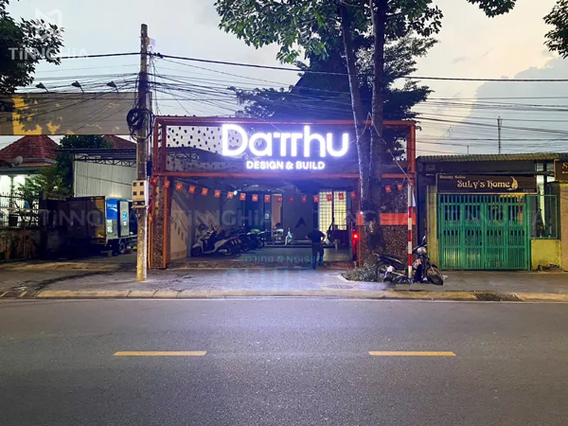 LÀM BẢNG HIỆU CHỮ ĐÈN LED BÌNH DƯƠNG