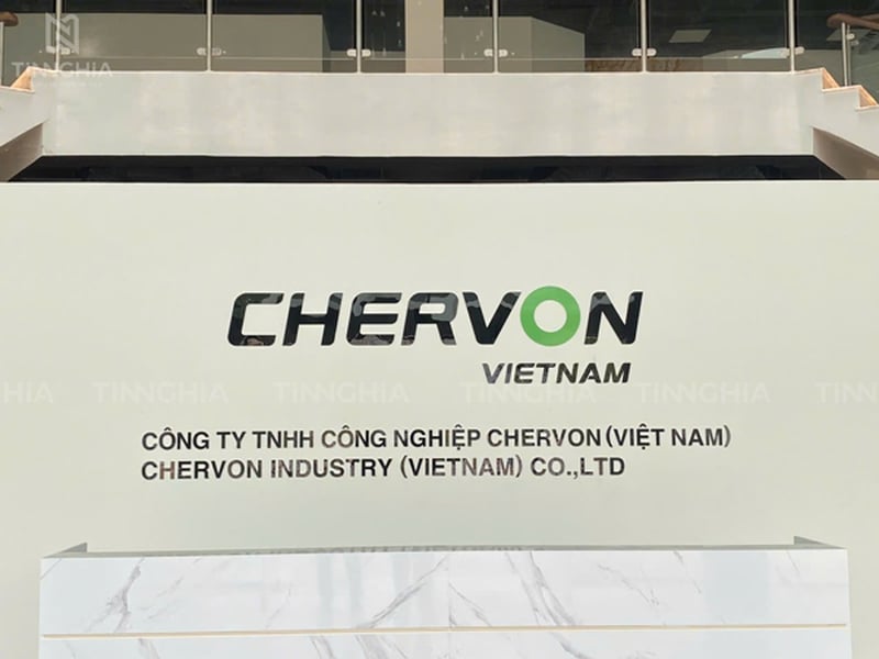 BẢNG HIỆU CHỮ MICA CÔNG TY TPHCM | CHERVON VIETNAM
