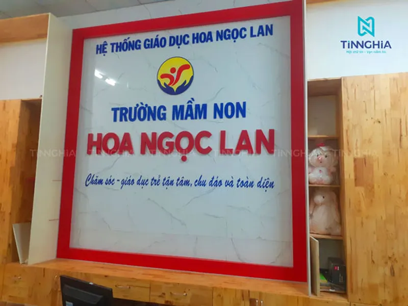 BẢNG HIỆU ĐÁ HOA CƯƠNG GẮN CHỮ NỔI BÌNH DƯƠNG