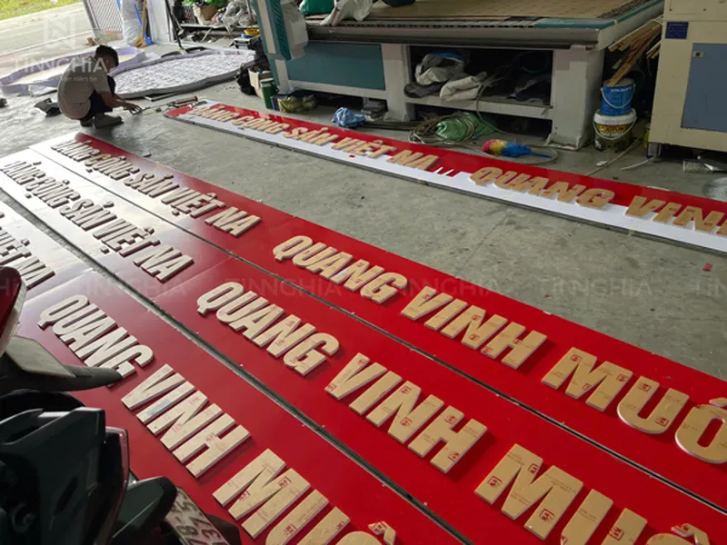 Làm Biển Chữ Nổi Bình Dương