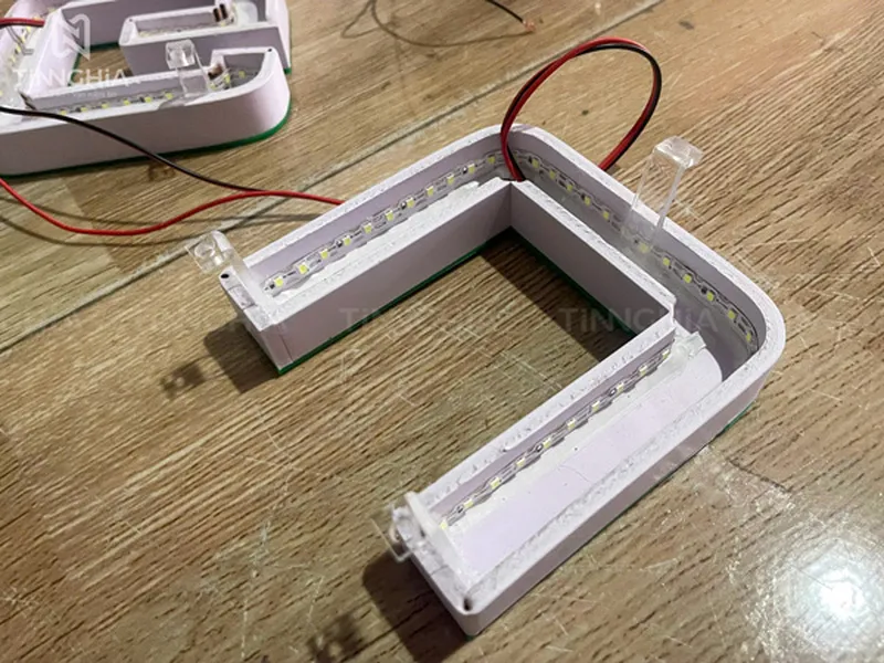 BẢNG HIỆU LED CHỮ NỔI TÂN UYÊN | CHỮ LED MICA, LED INOX ALU