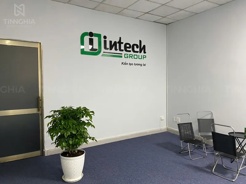 CHỮ NỔI MICA GẮN TƯỜNG VĂN PHÒNG CÔNG TY | CHỮ MICA LED ĐẸP