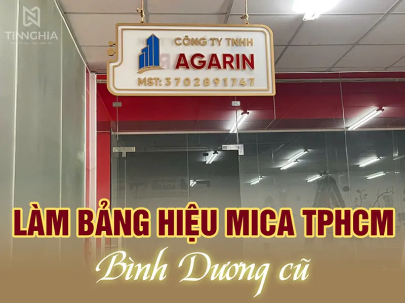 Bảng Hiệu Mica TPHCM Bình Dương Cũ
