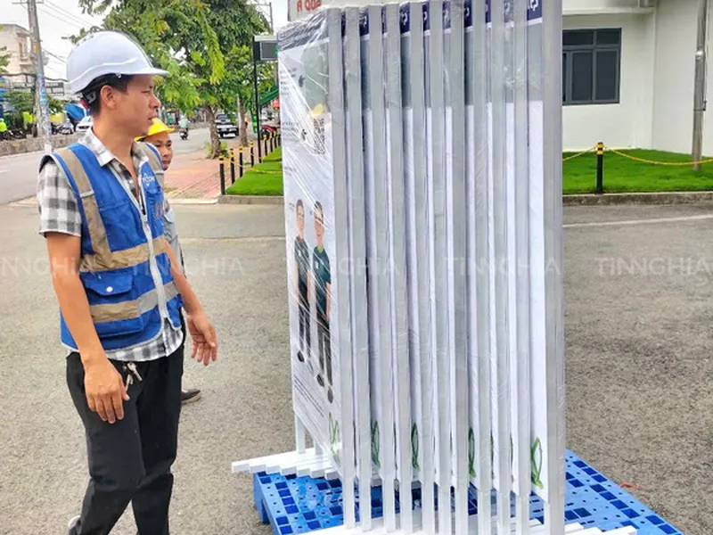 Làm biển thông báo nội quy giá rẻ cho doanh nghiệp, nhà xưởng tại Bình Dương