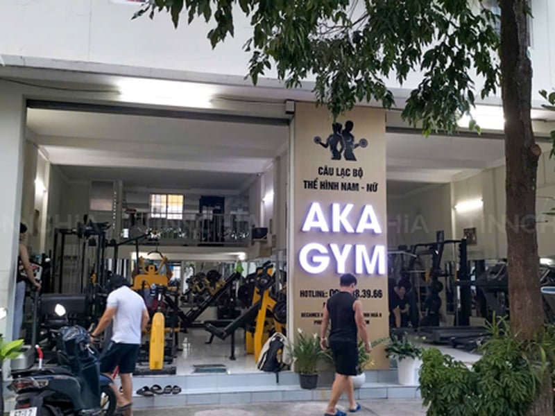 BẢNG HIỆU PHÒNG GYM THỦ DẦU MỘT | Đặt Làm Biển Hiệu Quảng Cáo Tín Nghĩa