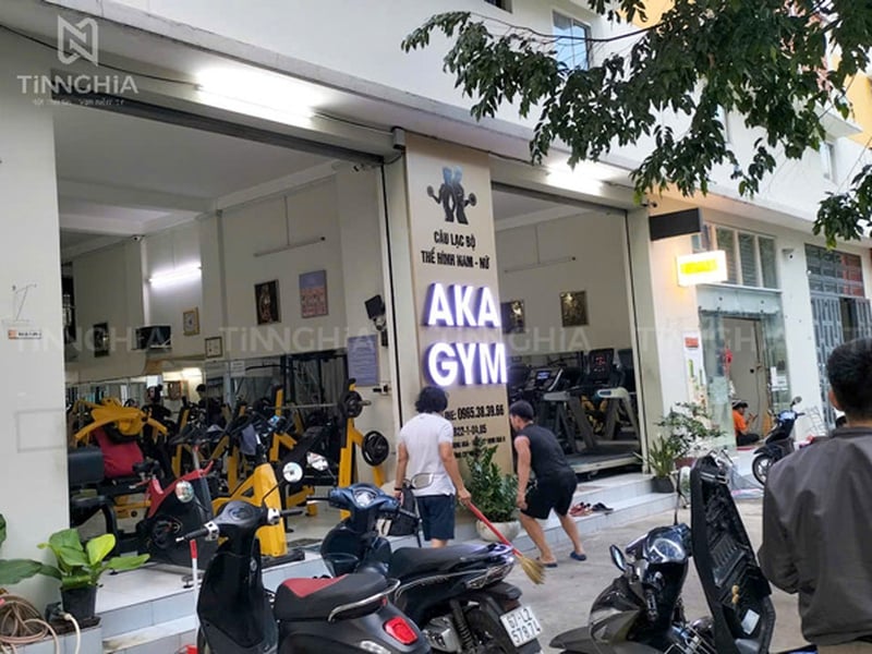 BẢNG HIỆU PHÒNG GYM THỦ DẦU MỘT | Đặt Làm Biển Hiệu Quảng Cáo Tín Nghĩa