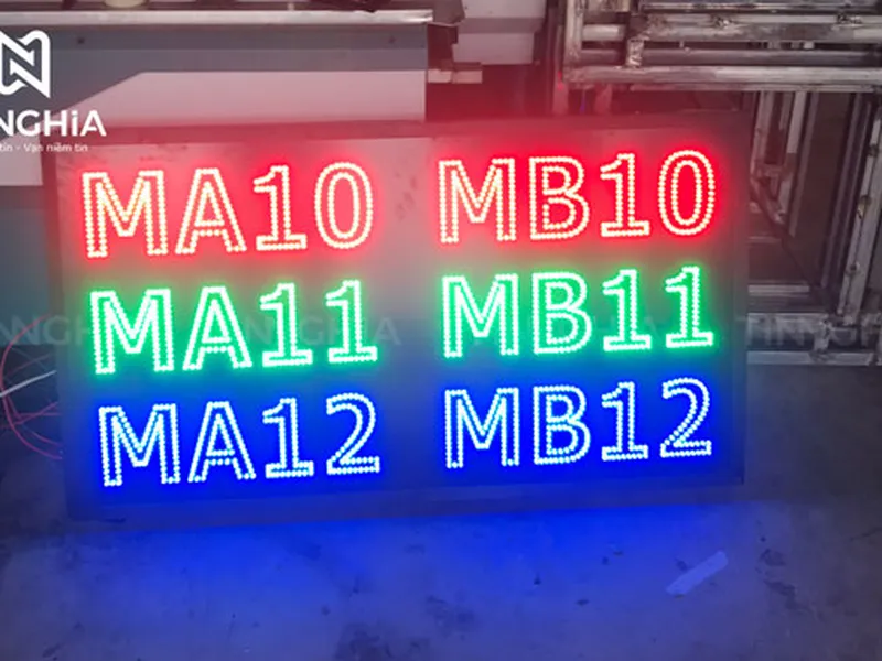 BIỂN QUẢNG CÁO ĐÈN LED BÌNH DƯƠNG