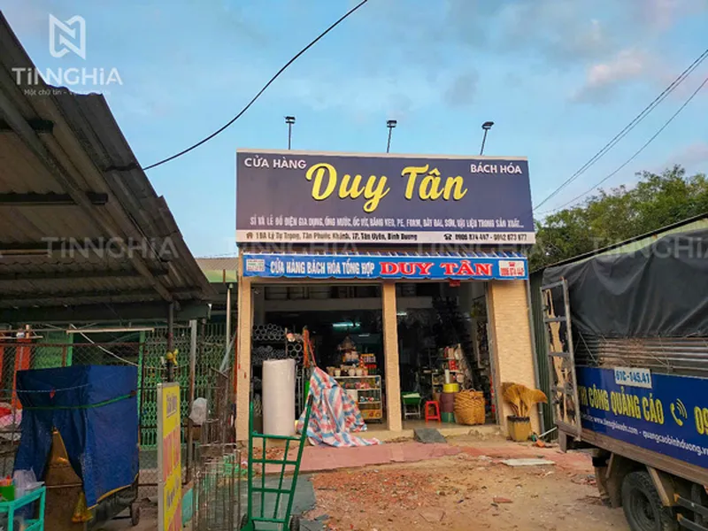 BẢNG QUẢNG CÁO CHỮ NỔI BÌNH DƯƠNG | LÀM CHỮ ALU MICA INOX QUẢNG CÁO