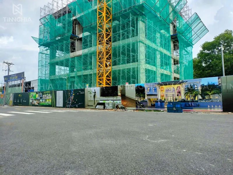 Biển Bạt Hàng Rào Dự Án Công Trình Thi Công | Dự Án Hoàng Khôi Phú Chánh