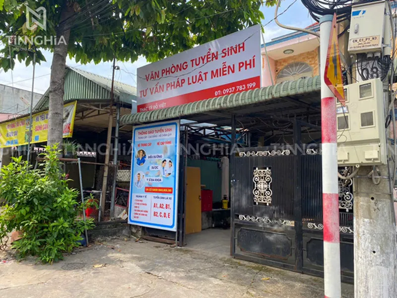 BIỂN BẠT KHUNG SẮT DĨ AN | LÀM BIỂN BẠT HIFLEX GIÁ RẺ