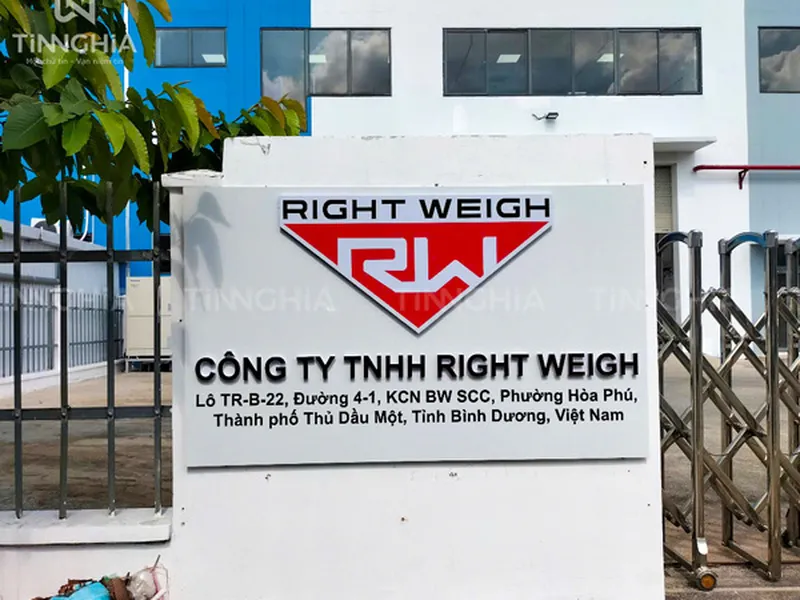 Làm Biển Hiệu Alu Chữ Nổi TPHCM - Bình Dương 