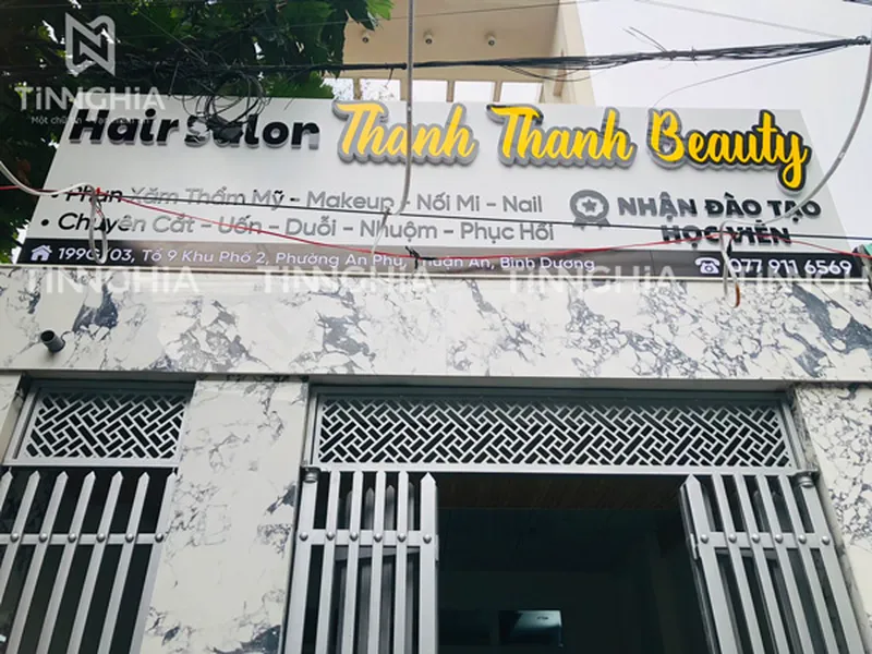 BIỂN HIỆU ALU BẾN CÁT | LÀM BẢNG QUẢNG CÁO BẰNG NHÔM ALU