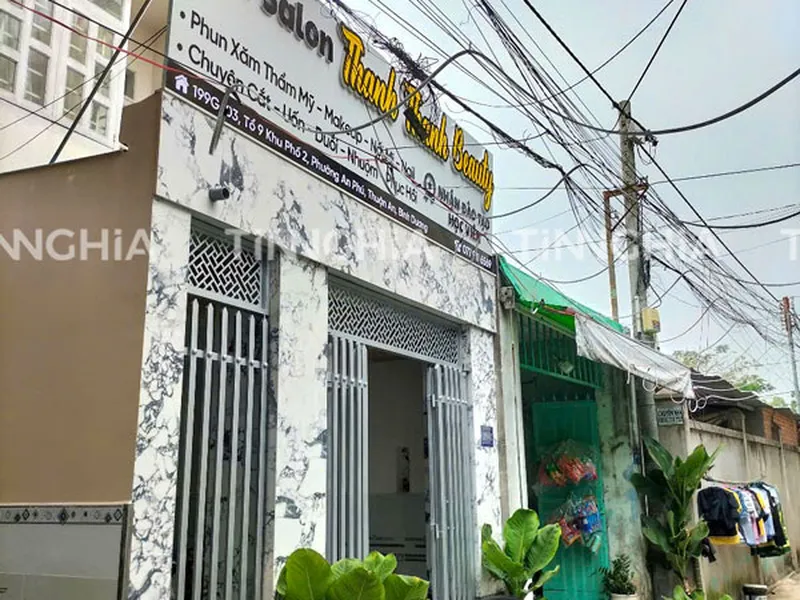 BIỂN HIỆU ALU BẾN CÁT | LÀM BẢNG QUẢNG CÁO BẰNG NHÔM ALU