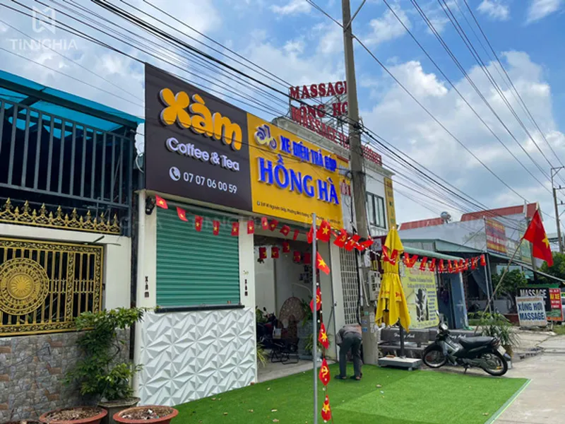 BIỂN HIỆU ALU CHỮ MICA TÂN UYÊN | Biển Hiệu Chữ Nổi Tân Uyên Có LED