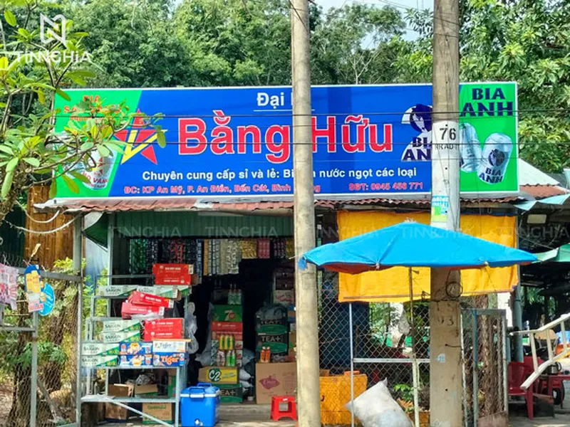 BIỂN HIỆU BẰNG TÔN BẾN CÁT | THI CÔNG BIỂN HIỆU TÔN BÌNH DƯƠNG