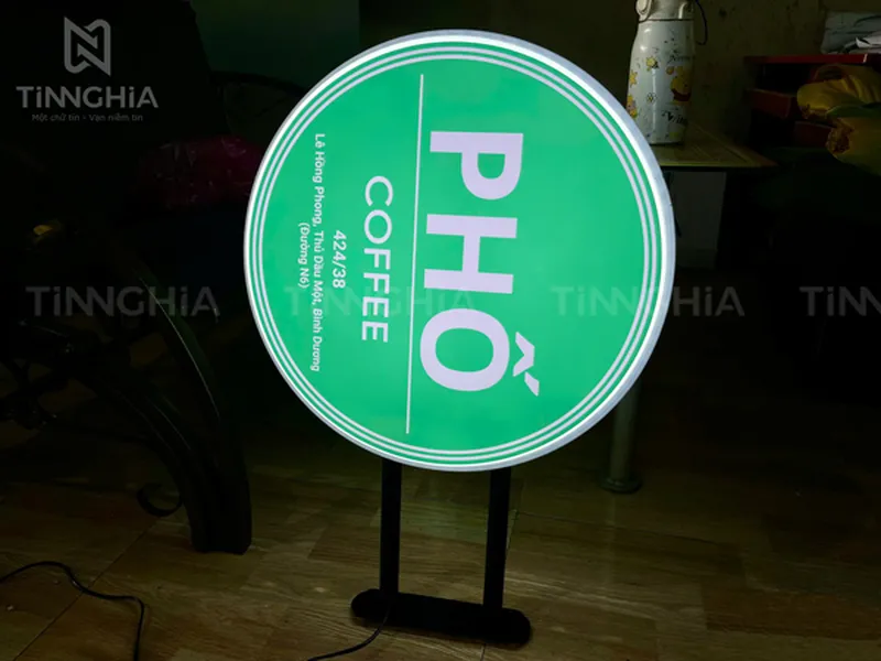 BIỂN HIỆU HỘP ĐÈN BÌNH DƯƠNG | LÀM BIỂN HIỆU QUÁN ĂN, QUÁN NƯỚC, QUÁN CAFE ĐẸP