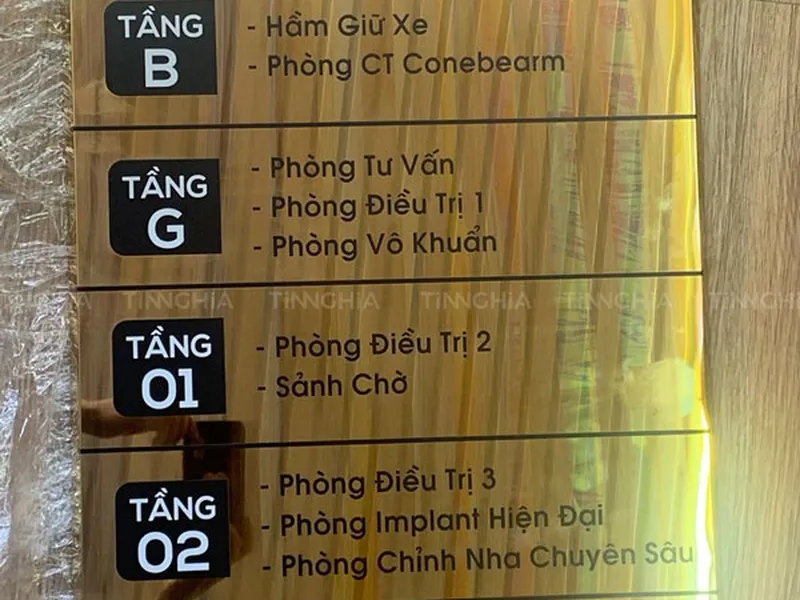 BIỂN HIỆU INOX ĂN MÒN DĨ AN