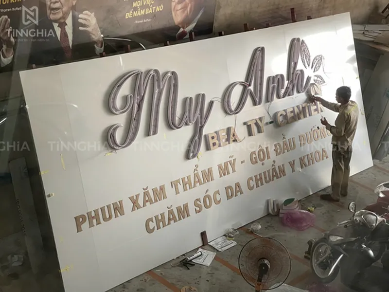 BIỂN QUẢNG CÁO SPA BÌNH DƯƠNG | BIỂN CHỮ NỔI, BIỂN LED, HỘP ĐÈN SPA