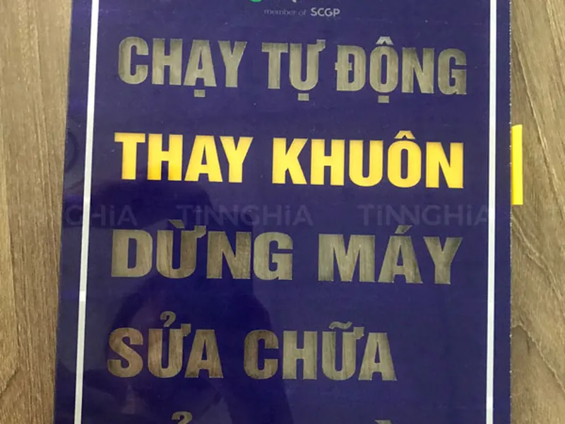 BIỂN THÔNG BÁO BÌNH DƯƠNG