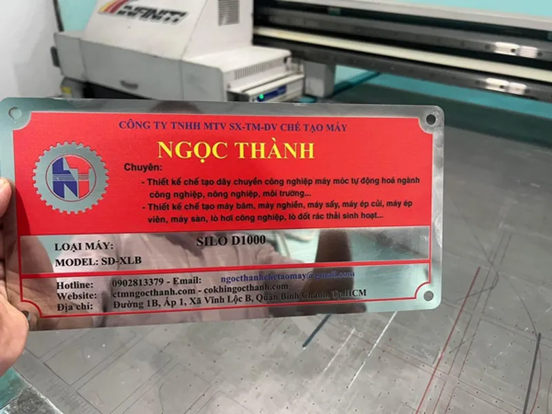 Biển Chỉ Dẫn, Biển Thông Tin Bằng Inox