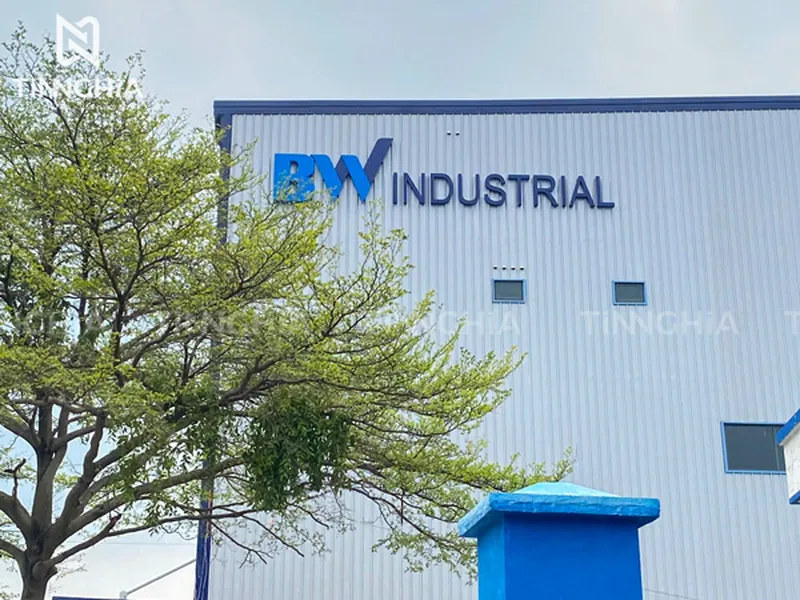 CHỮ INOX VIỀN NHÔM TÂN UYÊN | LÀM BIỂN HIỆU CÔNG TY TÂN UYÊN