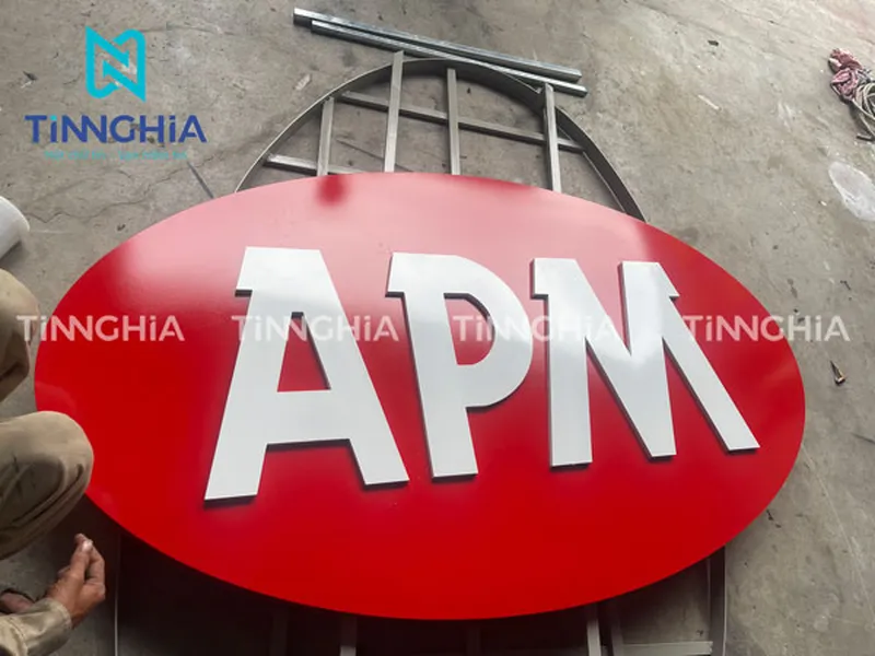 CHỮ INOX NỔI BÌNH DƯƠNG #APM