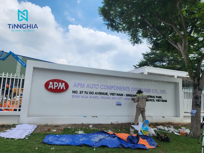 CHỮ INOX NỔI BÌNH DƯƠNG #APM