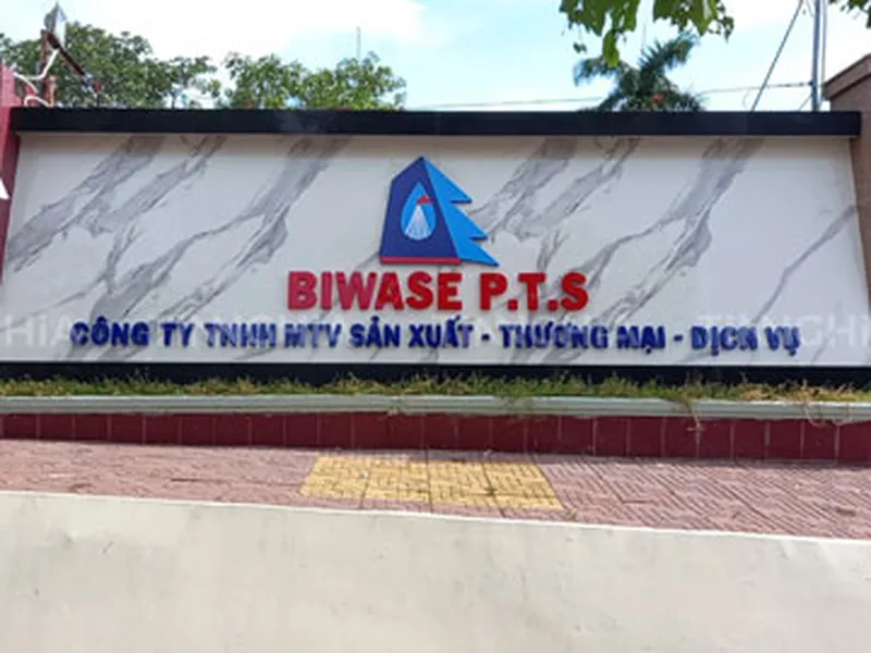 LÀM CHỮ NỔI MICA INOX Ở BÌNH DƯƠNG #BIWASE #QUẢNG CÁO TÍN NGHĨA