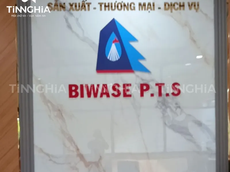 LÀM CHỮ NỔI MICA INOX Ở BÌNH DƯƠNG #BIWASE #QUẢNG CÁO TÍN NGHĨA