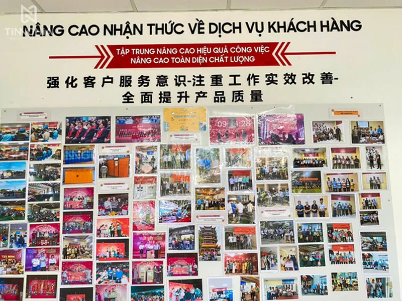 CHỮ NỔI MICA CÂU KHẨU HIỆU HAY GẮN VĂN PHÒNG - KHU VỰC XƯỞNG