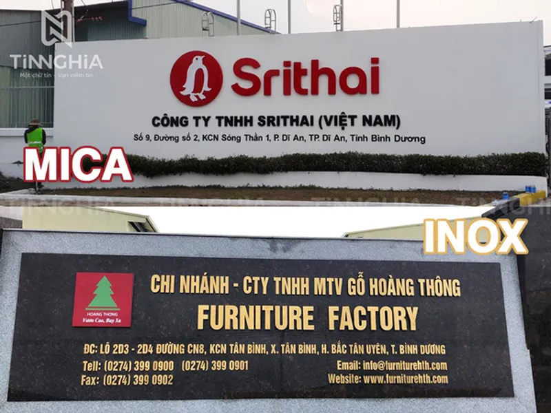 So Sánh Bảng Hiệu Chữ Nổi Mica Và Chữ Nổi Inox | Các Mẫu Biển Quảng Cáo Chữ Nổi Đẹp