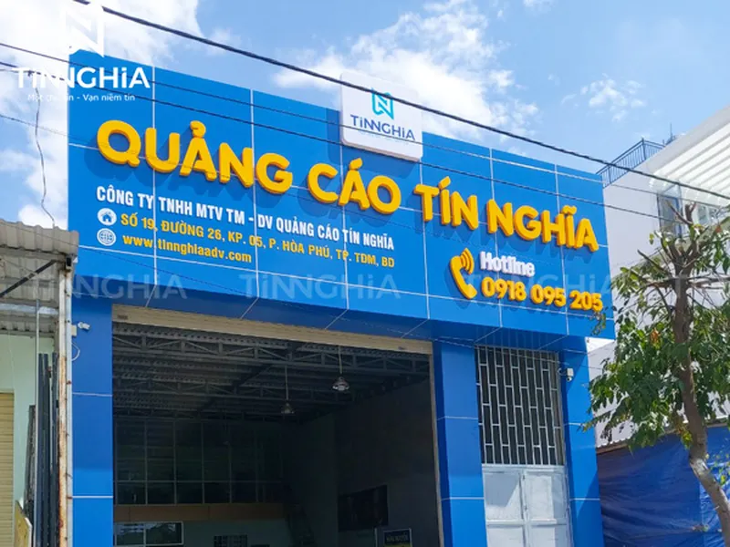 CÔNG TY LÀM BIỂN QUẢNG CÁO BÌNH DƯƠNG | BIỂN HIỆU GIÁ RẺ ĐẸP THU HÚT