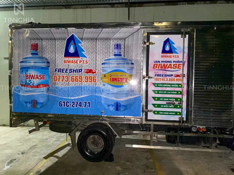 DÁN DECAL Ô TÔ PHÚ GIÁO | DECAL DÁN XE TẢI, DECAL DÁN CONTAINER