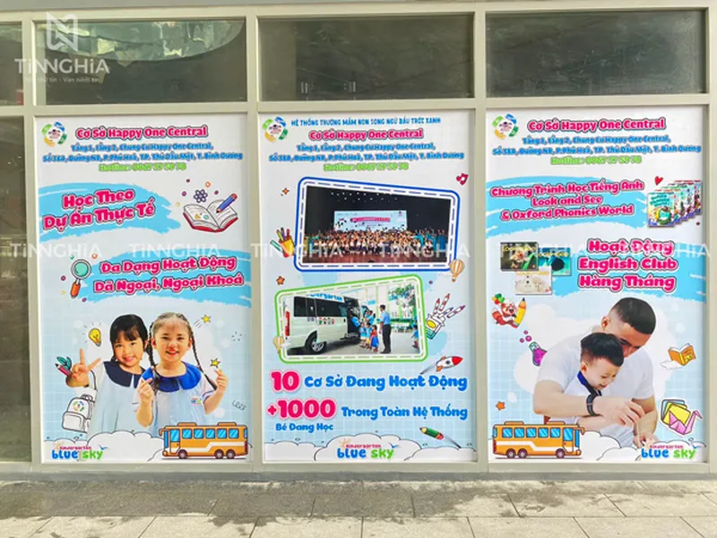 DECAL DÁN KÍNH DẦU TIẾNG | IN DECAL GIÁ RẺ BÌNH DƯƠNG