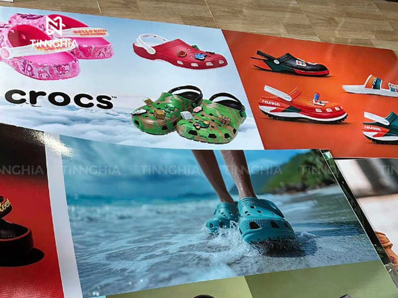 MẪU TẤM NHỰA XỐP PP DÁN DECAL QUẢNG CÁO