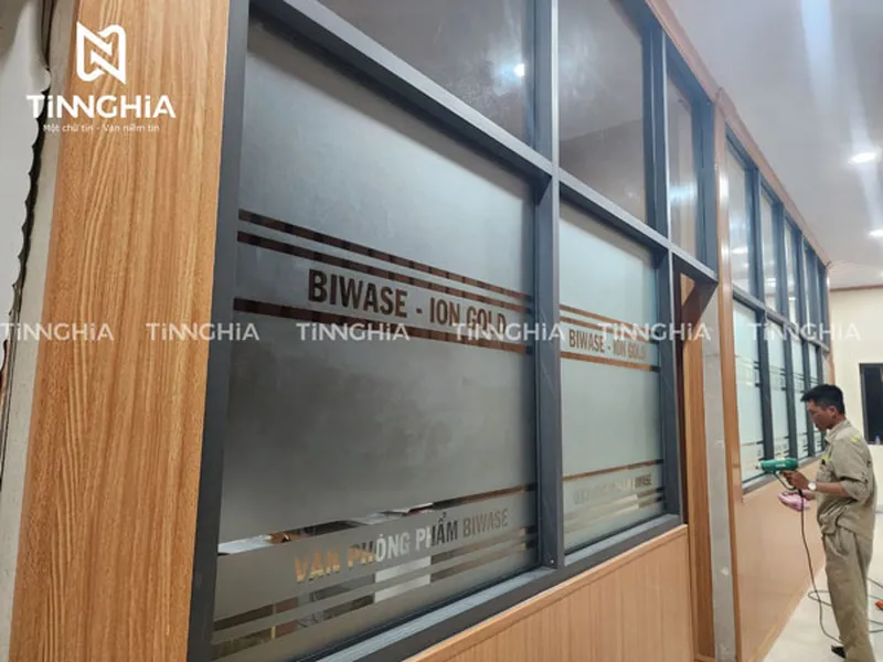 DECAL MỜ DÁN KÍNH BÌNH DƯƠNG #BIWASE