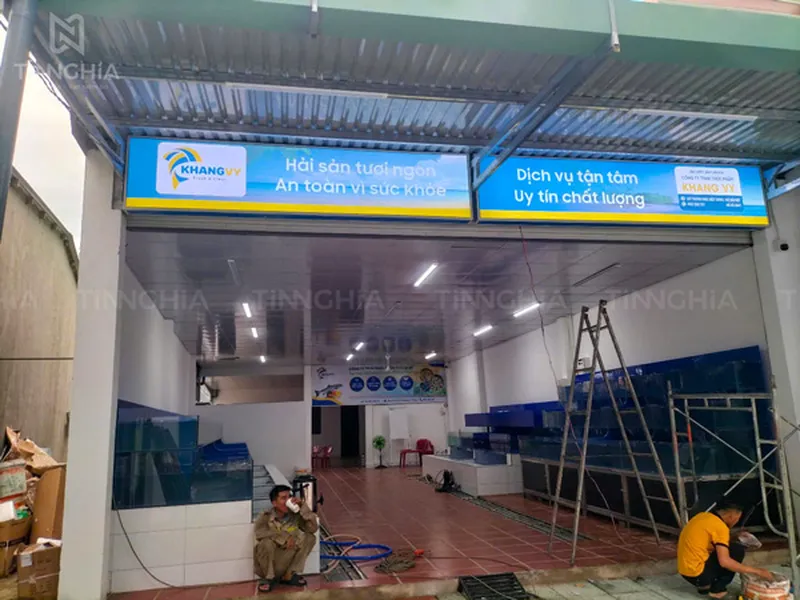 HỘP ĐÈN BẠT HIFLEX BÌNH DƯƠNG | LÀM BIỂN HỘP ĐÈN GIÁ RẺ