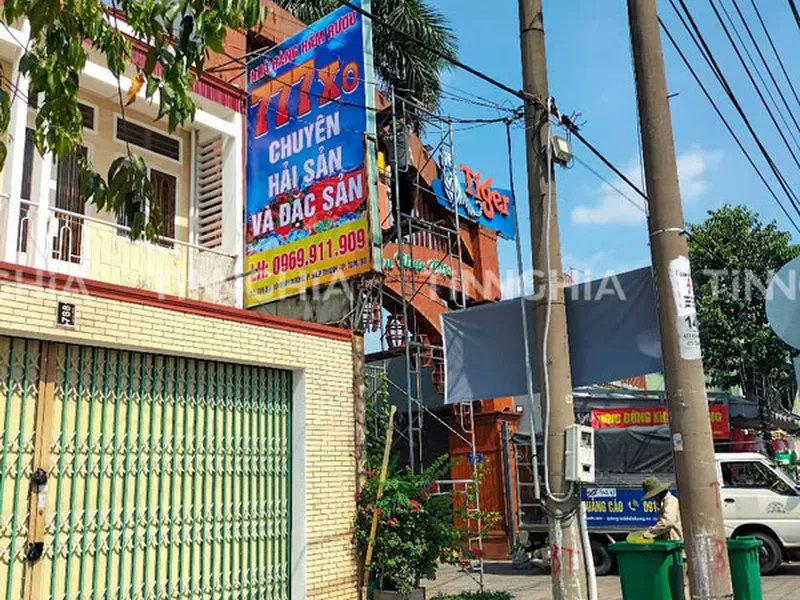 HỘP ĐÈN CĂNG BẠT BÌNH DƯƠNG | LÀM BẢNG HIỆU GẮN LED Ở BÌNH DƯƠNG