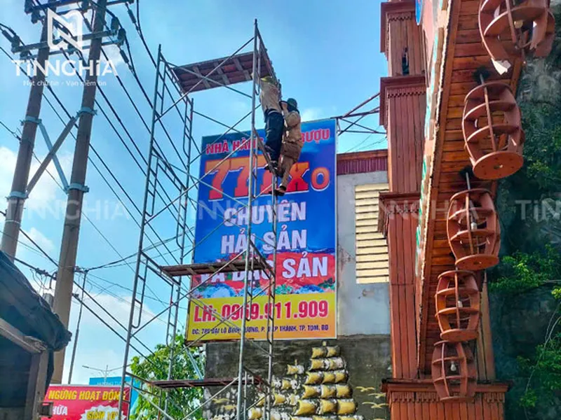 HỘP ĐÈN CĂNG BẠT BÌNH DƯƠNG | LÀM BẢNG HIỆU GẮN LED Ở BÌNH DƯƠNG