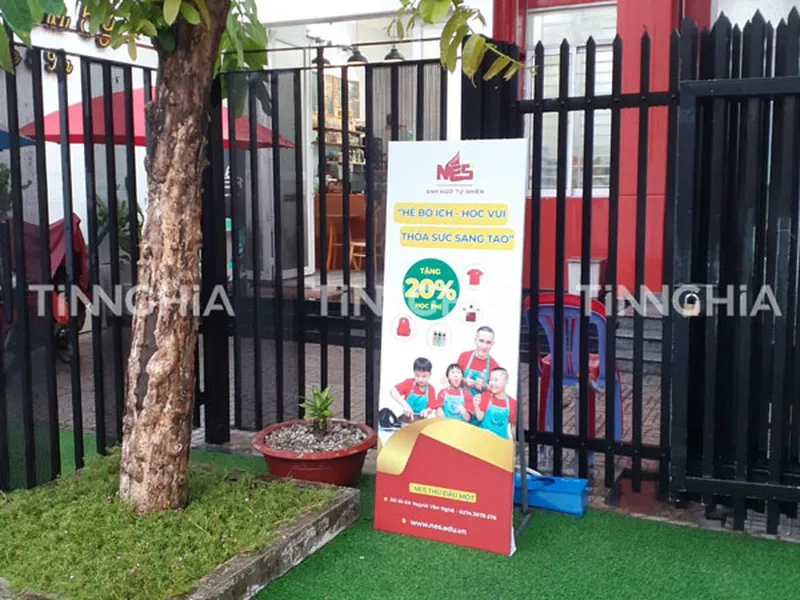 IN BẢNG HIỆU BẠT HIFLEX - STANDEE - BACKDROP - BANER Tại Bình Dương #ANGNGUTUNHIEN